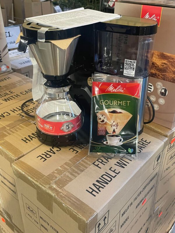 Melitta Aroma Elegance DeLuxe – Koffiezetapparaat – Zwart - Afbeelding 2