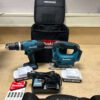 Makita combiset -Klopboor-/Schroefmachine + Accu Decoupeerzaag - + Tas - 2 accu's - Afbeelding 6
