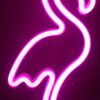 Neon LED-verlichting, decoratielampen, op batterijen - Afbeelding 3