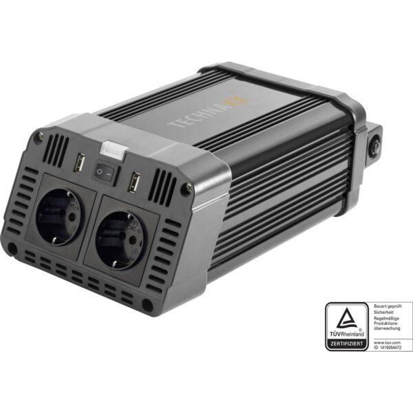 Technaxx Omvormer TE16 1200 W 12 V/DC - 230 V/AC