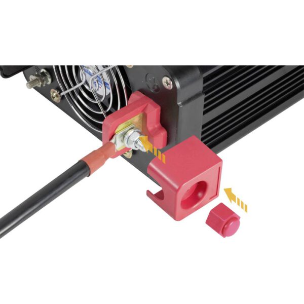 Technaxx Omvormer TE16 1200 W 12 V/DC - 230 V/AC - Afbeelding 4