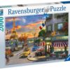 Ravensburger Puzzel 2.000 stukjes Romantische avond in Parijs - Afbeelding 3
