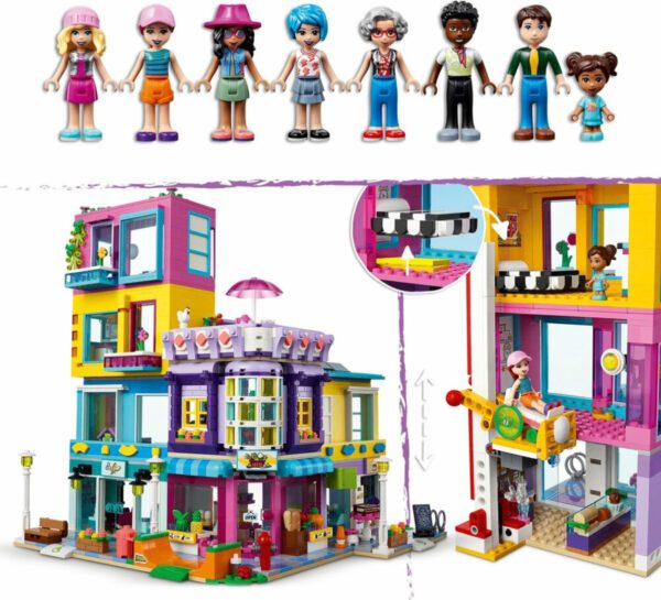 LEGO Friends Hoofdstraatgebouw - 41704 - Afbeelding 4