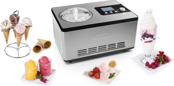 Princess 282604 DeLuxe - IJsmachine met compressor - Zelf vriezend - 2 liter - Afbeelding 5