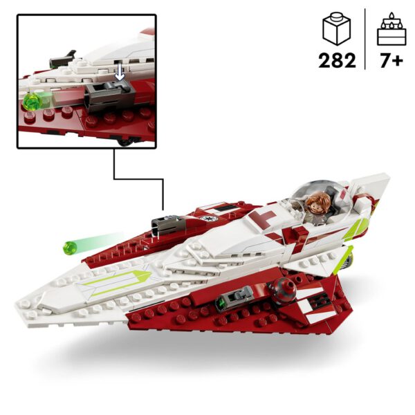 75333 LEGO® STAR WARS™ OBI-WAN Kenobis Jedi Starfighter™ - Afbeelding 2