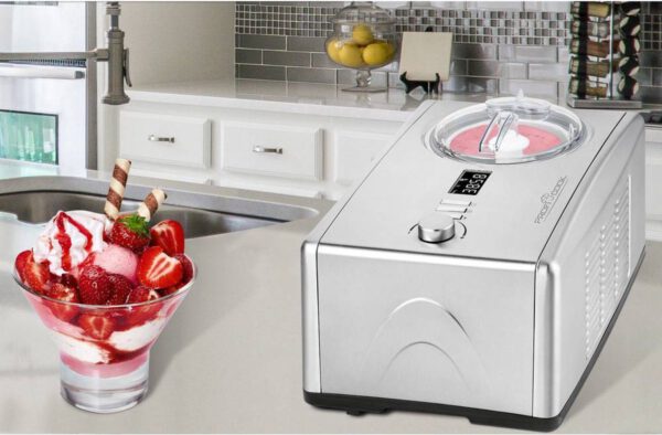 ProfiCook ICM 1091 N - Compressie-ijsmachine - 1,5L - 150 W Roestvrijstaal - Afbeelding 4