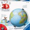 Ravensburger 11159 Wereldbol 3D Puzzel, Vanaf 12 Jaar