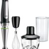 Braun MQ7035X MultiQuick 7 Staafmixer Zwart/RVS