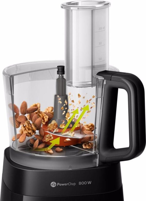 Philips Viva HR7510/10 - Foodprocessor – Zwart - Afbeelding 3