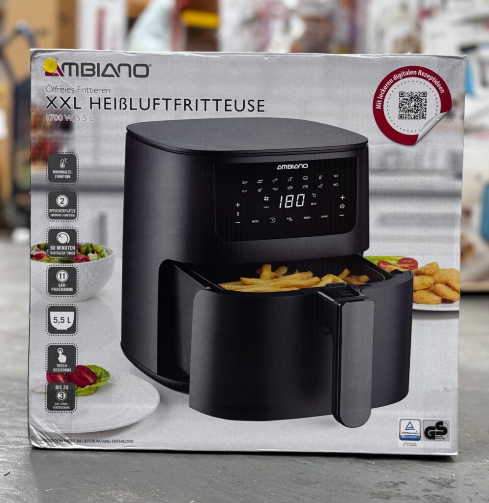 Airfryer XXL 5,5 liter - Outlethaltwente.nl - altijd iets te bieden!