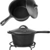 EL Fuego Dutch Oven set gietijzer - 7-delig - Afbeelding 2
