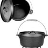 EL Fuego Dutch Oven set gietijzer - 7-delig - Afbeelding 3