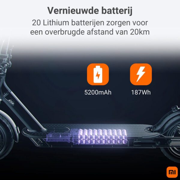 Elektrische Step Xiaomi Essential 5100 mAh 250W - Afbeelding 4