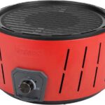 Princess 105010 Albufeira Kolenbarbecue Rood/Zwart + Opbergtas