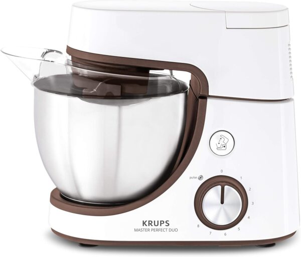 Krups KA51K1 Master Perfect Duo keukenmachine | wit/bruin - Afbeelding 2