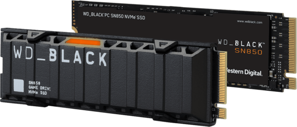 WD - Western Digital SSD WD BLACK SN850 NVMe Heatsink (PCIe Gen4) 2TB