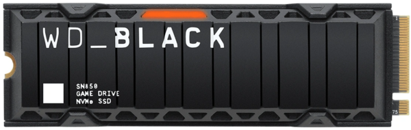 WD - Western Digital SSD WD BLACK SN850 NVMe Heatsink (PCIe Gen4) 2TB - Afbeelding 2