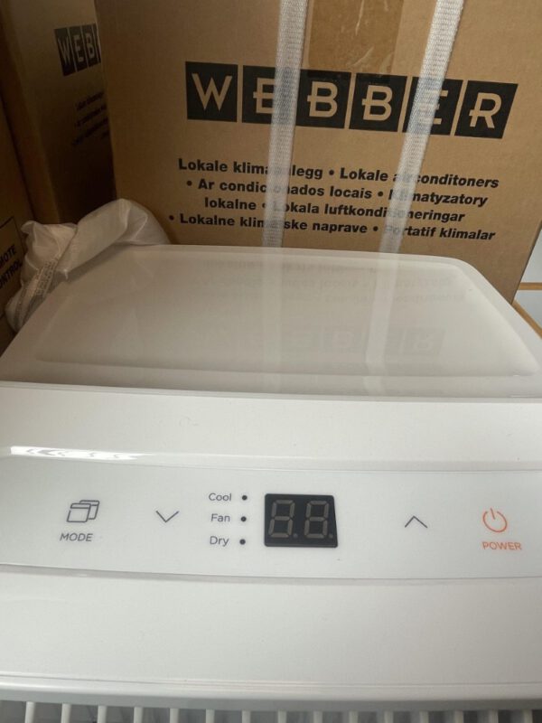 Mobiele airconditioner WP0115 WEBBER - Klasse A - Luchtvolume 240m3/h - 1,5 kW - Afbeelding 6