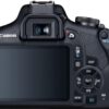 Canon EOS 2000D 18-55 DC + Cameratas + 16GB Geheugenkaart - Zwart - Afbeelding 4