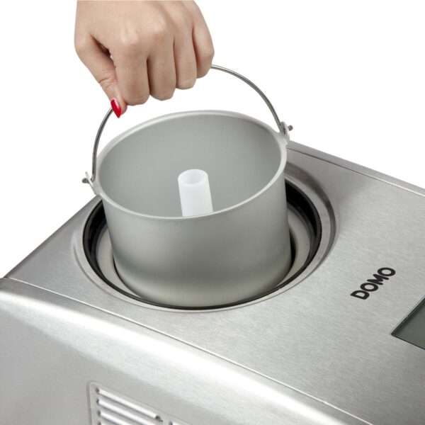 Domo DO9066I - Roomijsmachine - Zelfvriezend - 1,5L - RVS - Afbeelding 6