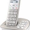 Philips Huistelefoon XL4951S/38 - Vaste Lijn - 1 Handset - Draadloos - met Antwoordapparaat - Handige Extra's voor Senioren - Wit