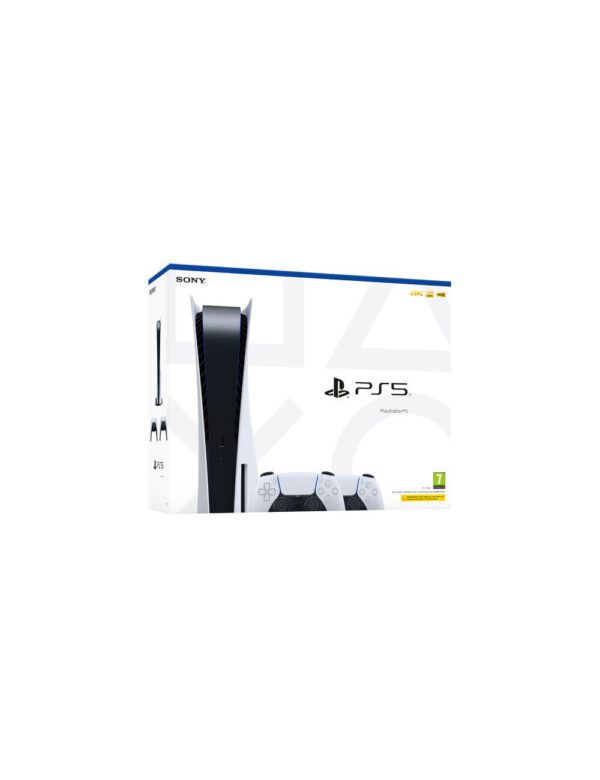 PlayStation 5 Disc Edtion + Extra DualSense Controller