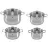 WMF Diadem Pannenset - 4-delig - RVS - Afbeelding 2