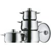 WMF Diadem Pannenset - 4-delig - RVS - Afbeelding 3