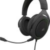 Corsair HS50 Pro Stereo Gaming Headset - Zwart/Groen - PS5 & PC & Switch - Afbeelding 5