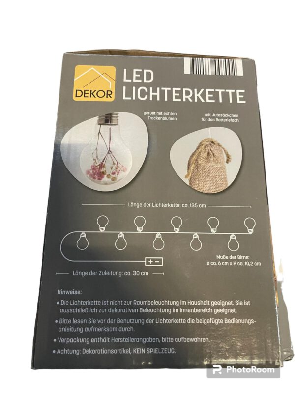 Decor LED-lampjes ketting - Afbeelding 2