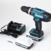 Makita accu klopboormachine HP488D006 + Makita bitset E-11829 60 stuks. - Afbeelding 4