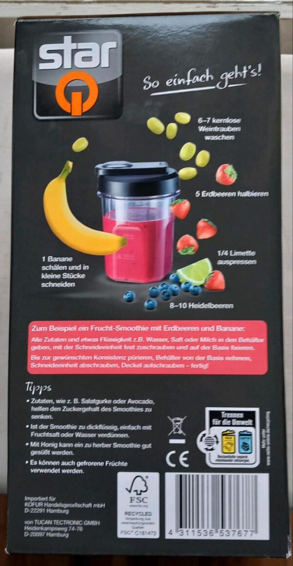 StarQ Smoothiemaker - Afbeelding 4