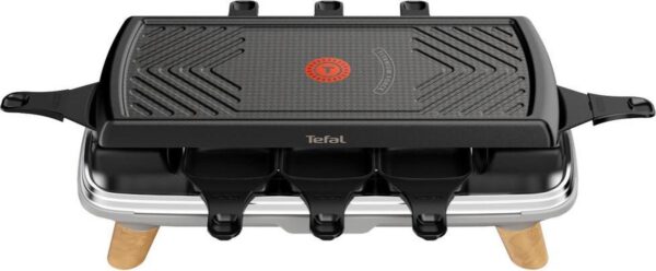 Tefal RE610D 3in1 8-Persoons Raclette Zwart/RVS/Hout - Afbeelding 7