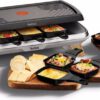 Tefal RE610D 3in1 8-Persoons Raclette Zwart/RVS/Hout - Afbeelding 5