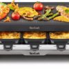 Tefal RE610D 3in1 8-Persoons Raclette Zwart/RVS/Hout - Afbeelding 4