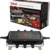 Tefal RE610D 3in1 8-Persoons Raclette Zwart/RVS/Hout - Afbeelding 2