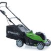 Snoerloze Elektrische Grasmaaier Greenworks G48LM41 48V - Snijbreedte 41 cm - Batterij 4Ah - Batterij 4Ah - Inclusief Batterij en oplader - Afbeelding 8