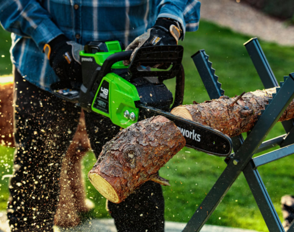 Accu Kettingzaag GREENWORKS GD48CS36KC nu 48 V, Zaagblad van 36 cm - (geen accu) - Afbeelding 3