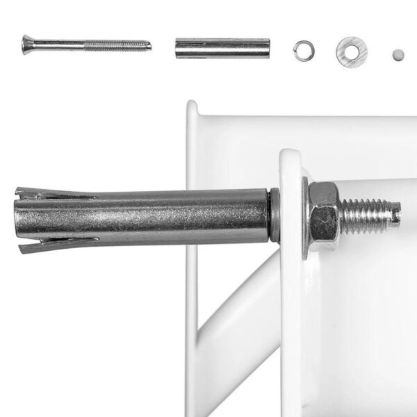 Optrekstang multifunctioneel - Wit/Zwart - Afbeelding 3