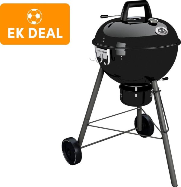 Outdoorchef Chelsea 480 C Houtskoolbarbecue - Verrijdbaar - Zwart - Afbeelding 3
