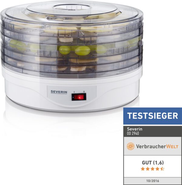 Severin OD 2940 Gedroogde vruchtenautomaat