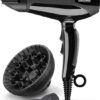 BaByliss Compact Pro 2400 6715DE Föhn - Ionische anti-pluis functie - Incl. diffuser en 2 blaasmonden - Krachtig