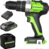GREENWORKS 24 Volt accu schroef-klopboormachine GD24DD60K2
