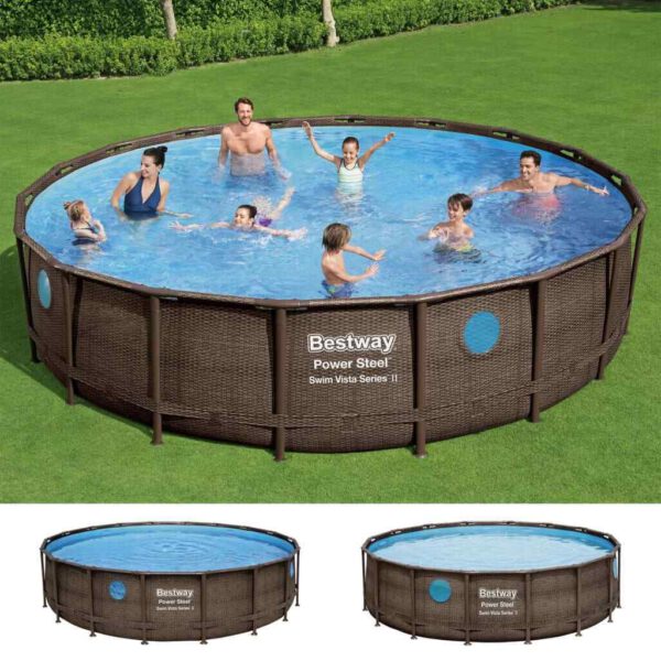 Bestway Zwembadset Power Steel 549x122 cm