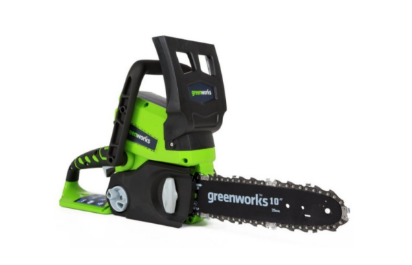GREENWORKS 24 Volt Accu Kettingzaag - oplader G24CS25 - met Accu en Oplader - Afbeelding 3