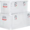 Stier Transportkisten - 50L en 85L - 2 Stuks