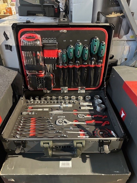 STIER universeel gereedschapsassortiment in aluminium koffer, 144 stuks - Afbeelding 10