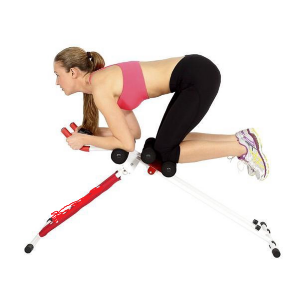 Abdominaal Buiktrainer - Rood - Blauw - Afbeelding 4