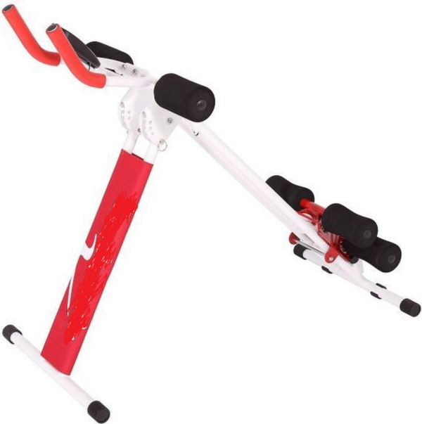 Abdominaal Buiktrainer - Rood - Blauw - Afbeelding 2