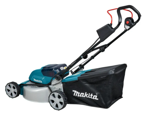 Makita DLM463PT2 accu grasmaaier 2x18 V Li-Ion 46cm + 2 accu's en 1 lader - Afbeelding 5